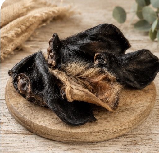 Barkin' Cow Ears with Fur, view 2
